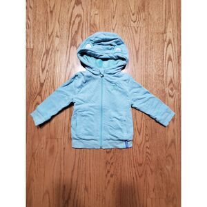 Cubcoats 3 Years/3T Light Blue Racoon Stuffy to Zipped Hoodie VGUC